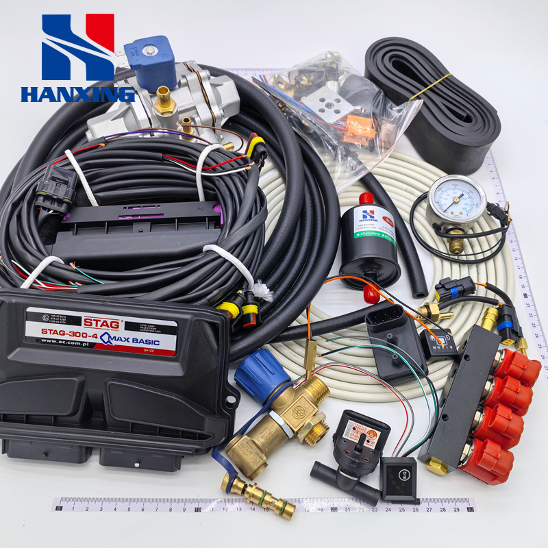 Car Oil-To-Gas Conversion Stag300 Natural Gas Four-Cylinder Kit Gas Vehicle Parts Engine