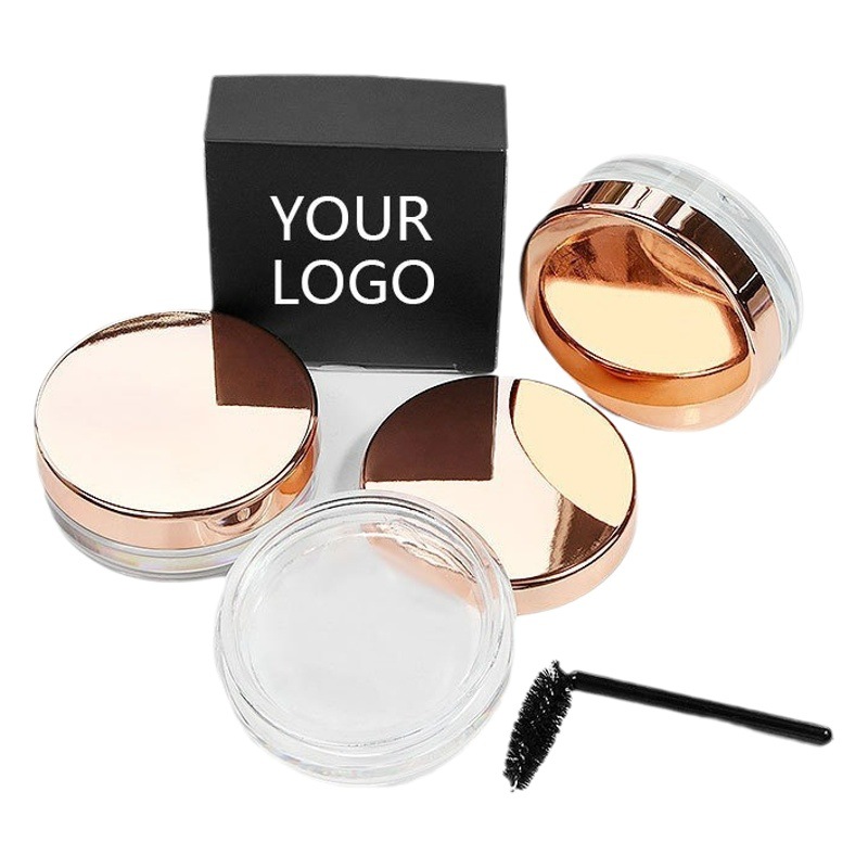 Transparent Colorless Waterproof Eyebrow Soap Glue Lasting Three-dimensional Eyebrow Pen Eyebrow Wax Eyebrows Qualitative Shaping Quick-drying Cross-border Cosmetic
