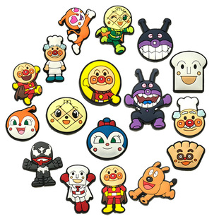 [Плач] Anpanman чехол для мобильного телефона украшение «сделай сам», ювелирные аксессуары, милый мультяшный маленький ПВХ мягкий клеевой патч