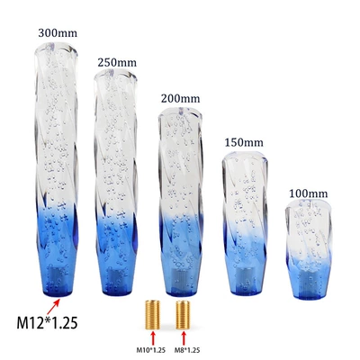 Cab and accessories: spiral automatic manual long wave - transparent-blue-10cm