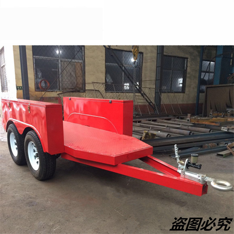 汽车拖车 塑料桶拖车 消防拖车 拖车 吨桶工具车