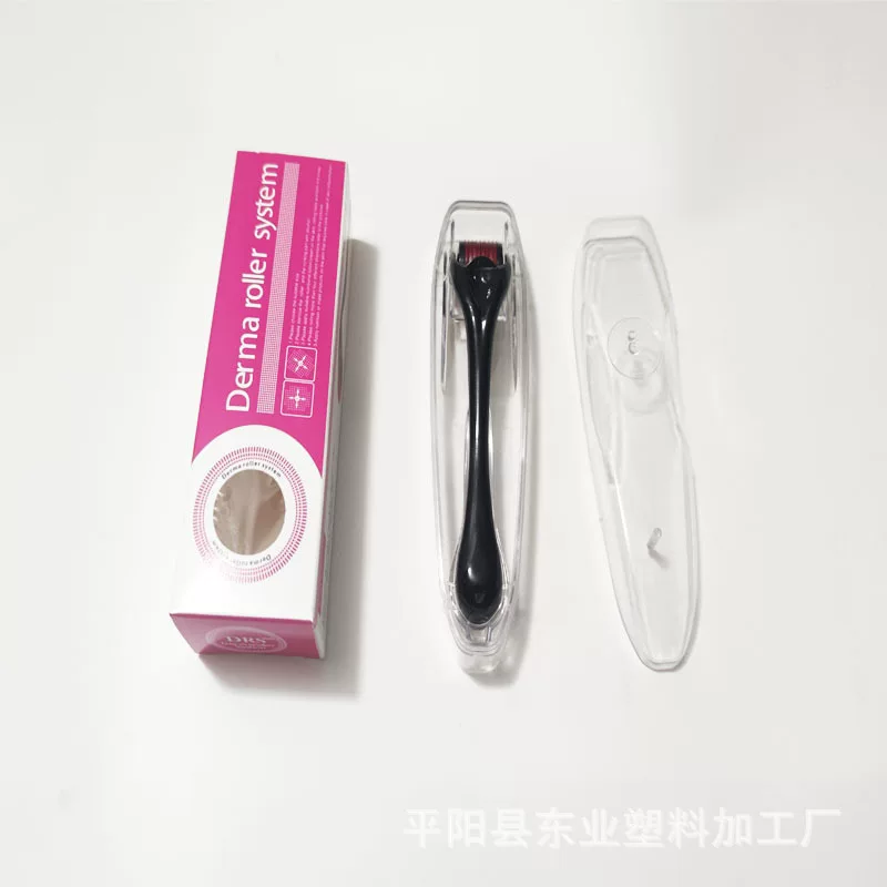 540-Needle Microneedle Roller, ABS Handle, Interchangeable 0.25–2.5 mm Needles, Facial Derma Roller