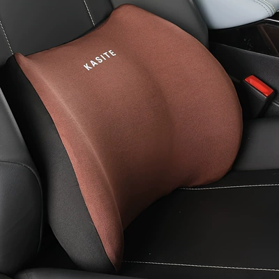 Cushion Headrest Pillow Lumbar Support — Headrest - 1-lumbar-support-brown