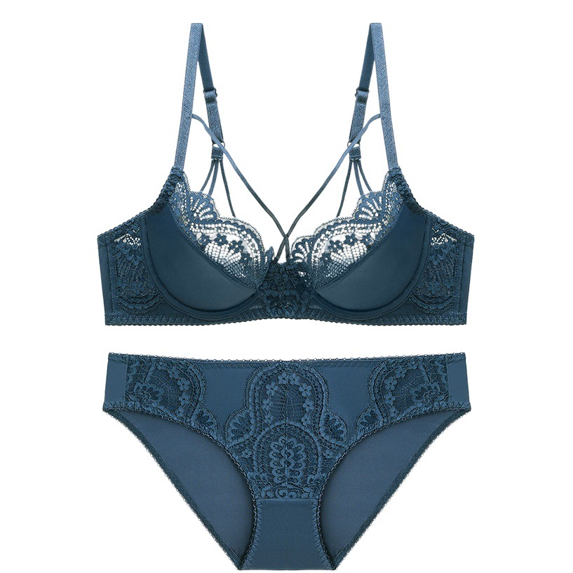 Puro deseo ropa interior traje de mujer sexy belleza espalda sujetador encaje pecho grande pecho pequeño pecho contrato anti-flacidez sujetador traje