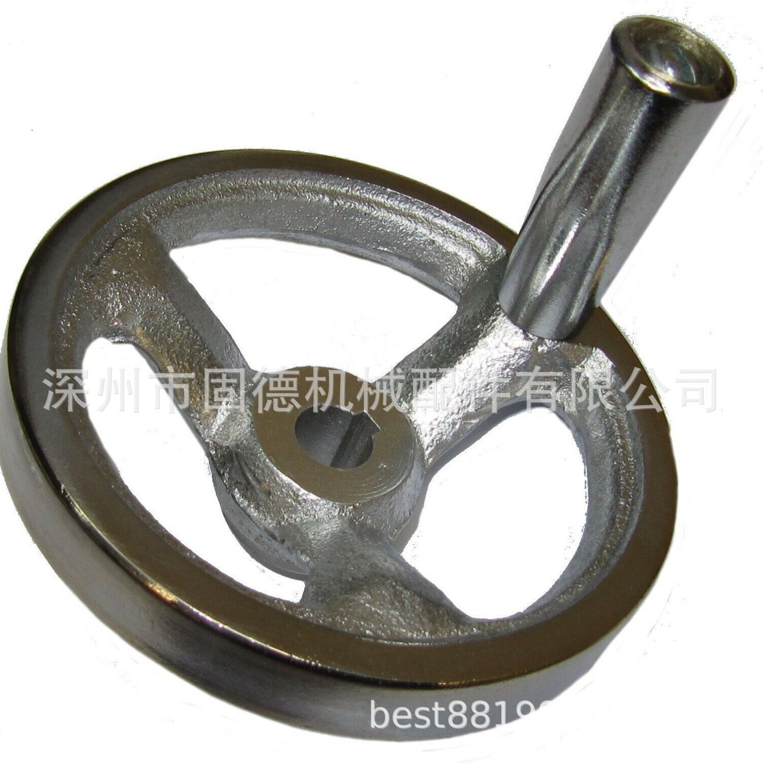 厂家供应铸铁手轮 方孔圆孔 镀亮铬镀暗铬 可按图纸、样品