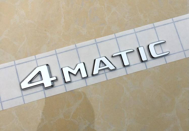 Suitable for Mercedes-Benz GLC260L, GLC300L, GLC43 AMG rear emblems, 4MATIC car logos, and lettered emblems