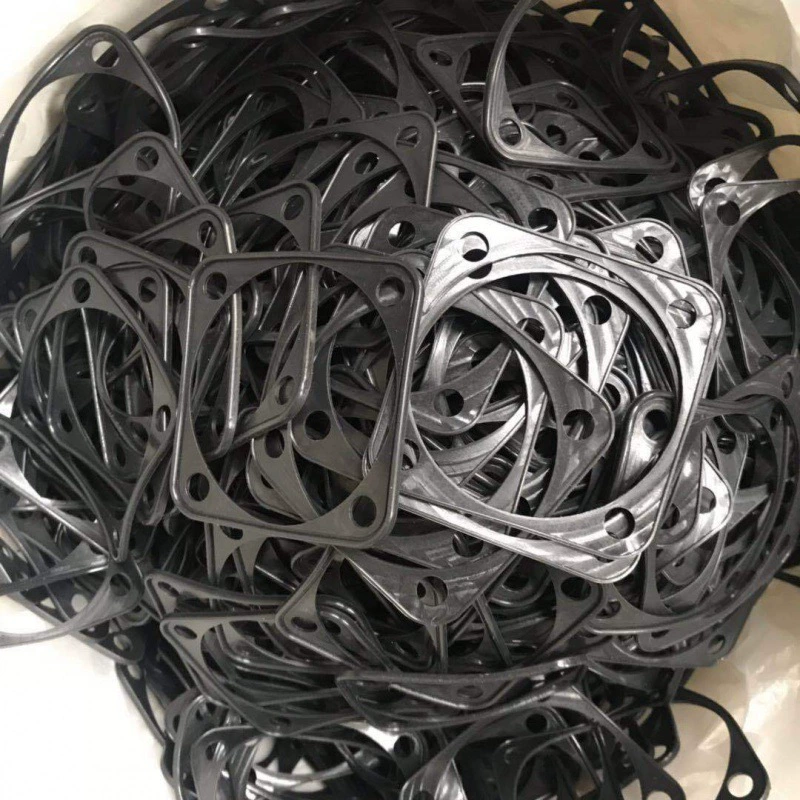 Поставка огнестойкой силиконовой квадратной прокладки Силиконовая уплотнительная прокладка Силиконовая уплотнительная рамка