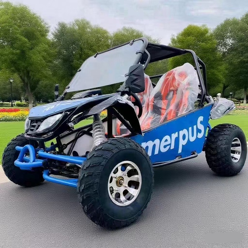 Gasolina UTV volante de kart cuatro ruedas todoterreno adulto montaña doble asiento cambio de velocidad continuo todo terreno
