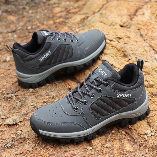 Women's Outdoor Hiking Shoes, Slip-Resistant and Durable Trekking Shoes, Lightweight and Breathable Casual Shoes, Soft Sole Sports Shoes for Women, Flat Heel and Wear-Resistant