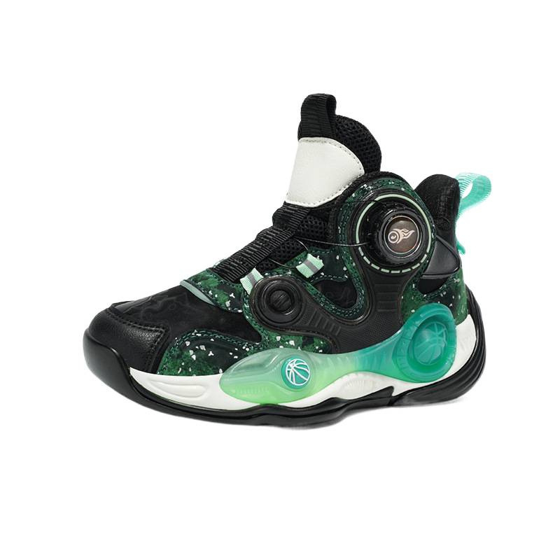 Zapatos de baloncesto para niños 2025 nuevo otoño invierno cuero zapatos de corrida para niños entrenamiento antideslizante amortiguación