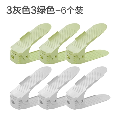 Double-layer shoe bracket simple home dormitory shoe storage space-saving shoe rack bracket partition board shoe cabinet