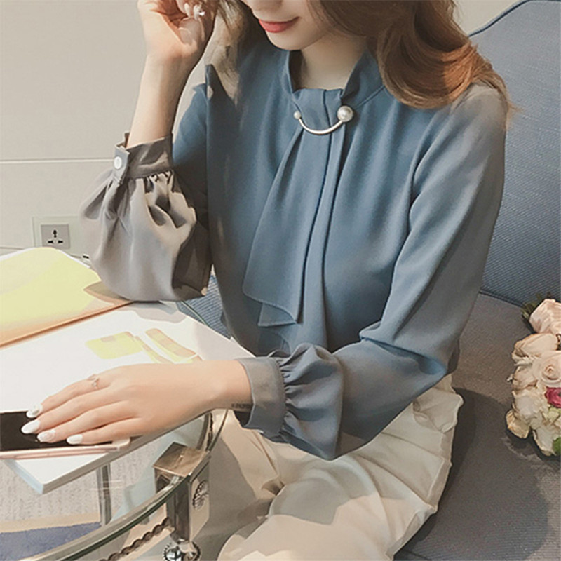 파란색