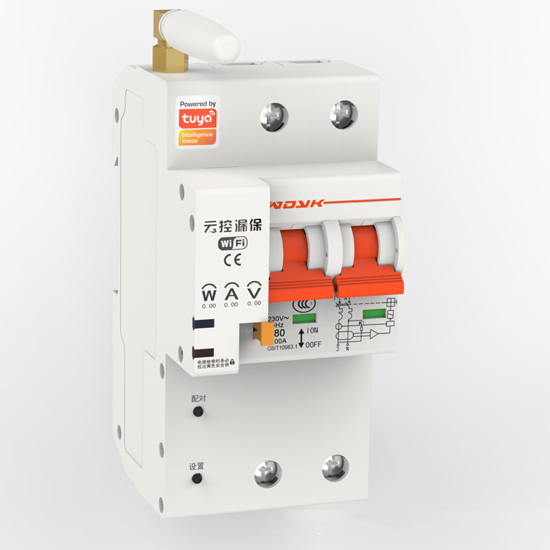 涂鸦WIFI数据采集物联网断路器智能远程APP控制电量采集~不带漏电