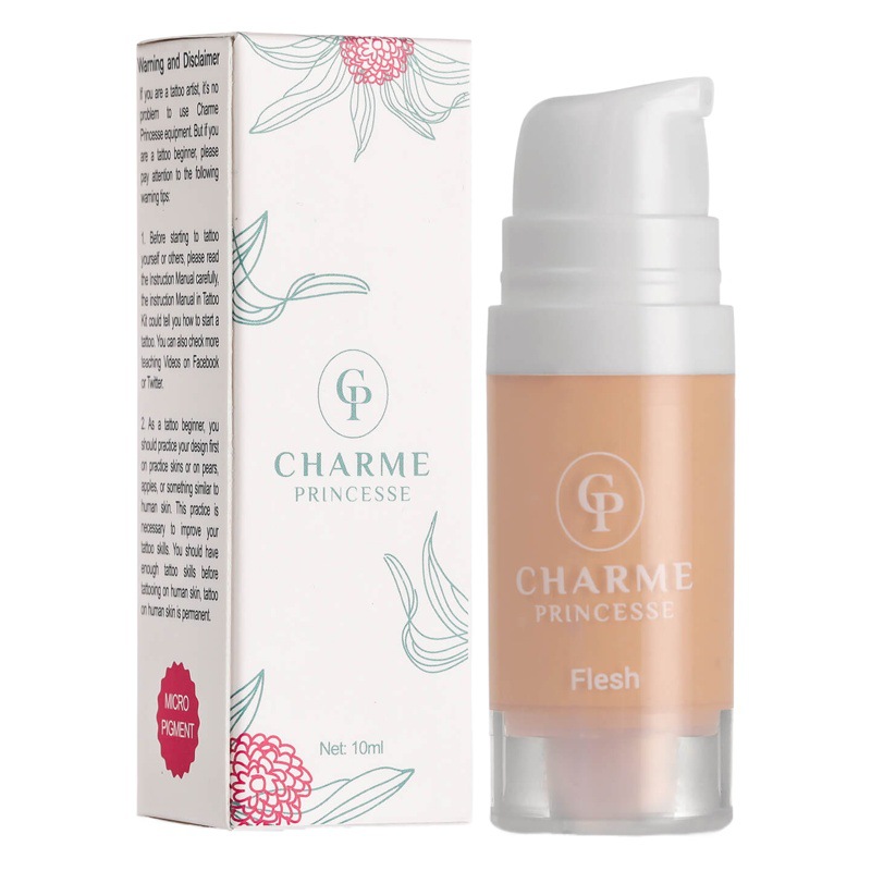 Bordado dragón tatuaje ceja Pigmento color Leche Nuevo tatuaje bordado pigmento belleza pupila línea tatuaje Pigmento de labios fácil de colorear blanqueamiento Pigmento de labios