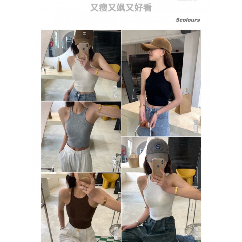 Warm little moxa 2206 stealing heart hot girl motorcycle vest with chest pad slim fit inside backing outside wearing I-shaped suspenders for women