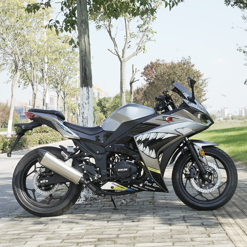 Motocicleta Coche deportivo R3 carreras de imitación Motocicleta refrigerada por aire de 6 velocidades National IV EFI Street Car Road Big Race se puede licar