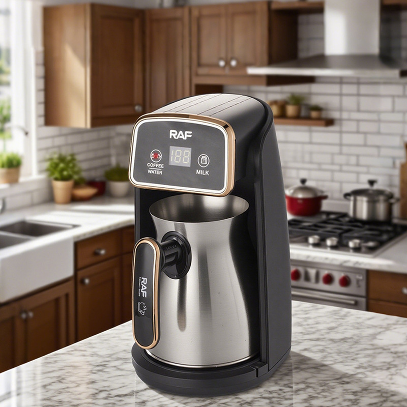 European Standard Cross-Border Turkish Coffee Pot 600W Stainless Steel High-Temperature Resistant Hot Water Kettle Coffee Maker Tea Maker Milk Warmer European Standard Cross-Border Turkish Coffee Pot 600W Stainless Steel High-Temperature Resistant Hot Water Kettle Coffee Maker Tea Maker Milk Warmer