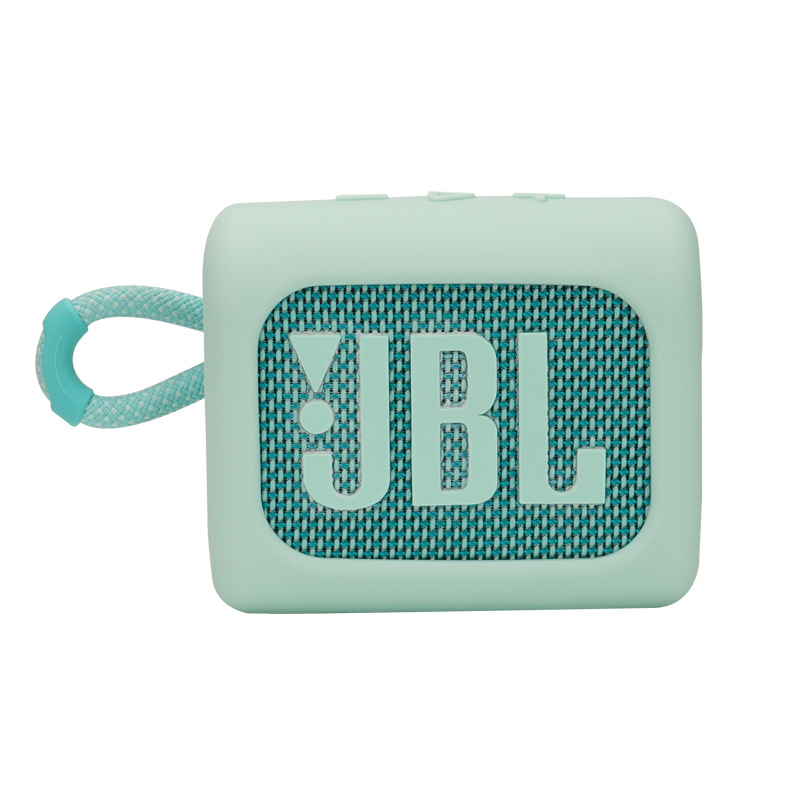 Bolsa de almacenamiento de altavoz aplicable GO3 caja de almacenamiento de silicona bolsa portátil JBL go3 funda protectora bolsa de almacenamiento de audio
