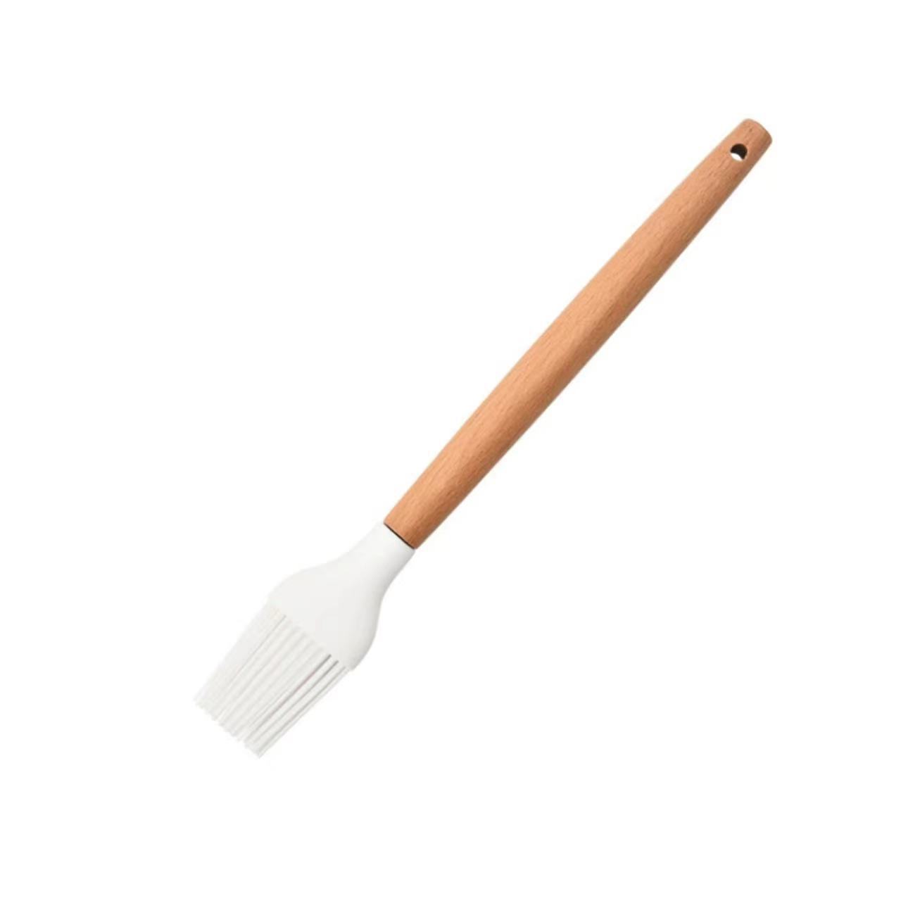 Venta al por mayor de silicona de cocina traje de 12 piezas mango de madera traje de cocina antipalo pan cocina silicona utensilios de cocina 11 unidades traje