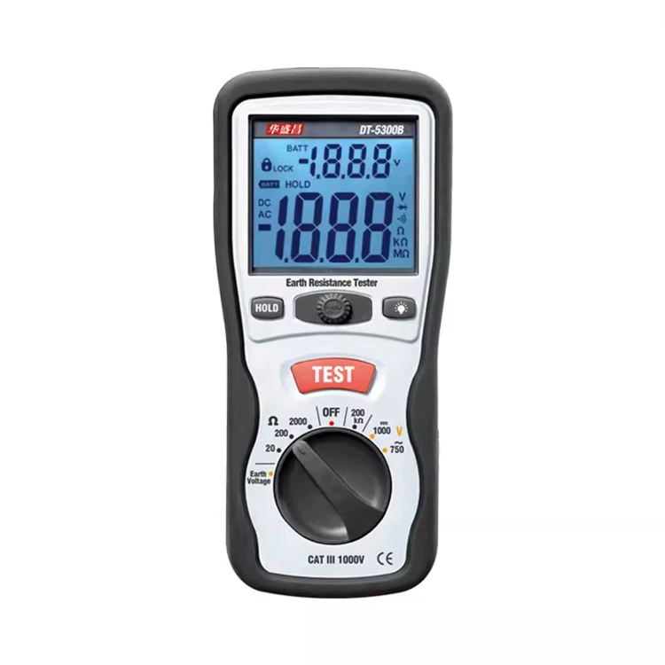 CEM Huasheng Chang Тестер сопротивления заземления DT-5300B резистор мега-метр