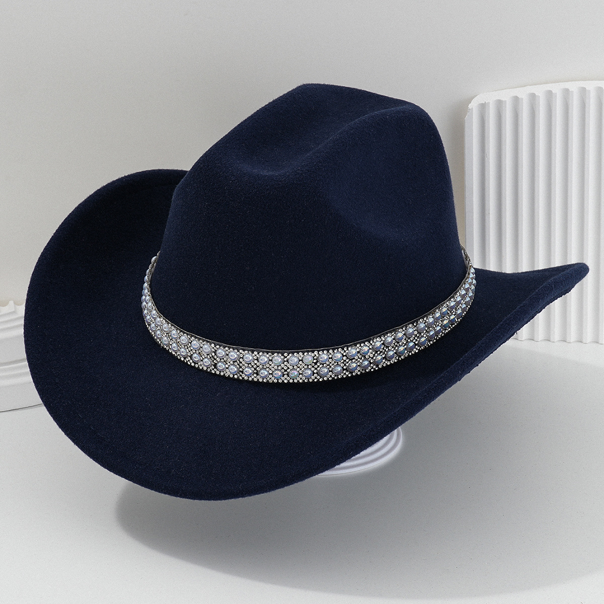 Sombrero de Vaquero para Novia de Poliéster Térmico para Bodas y Conciertos image 17