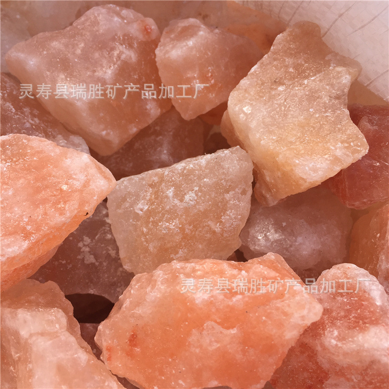 Himalaya Rose salt Crystal salt Halite Aromatherapy Salt blocks Hot Salt blocks