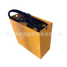 永恆力電動堆高搬運叉車鉛酸電瓶改可快充25.6V230AH磷酸鐵鋰電池