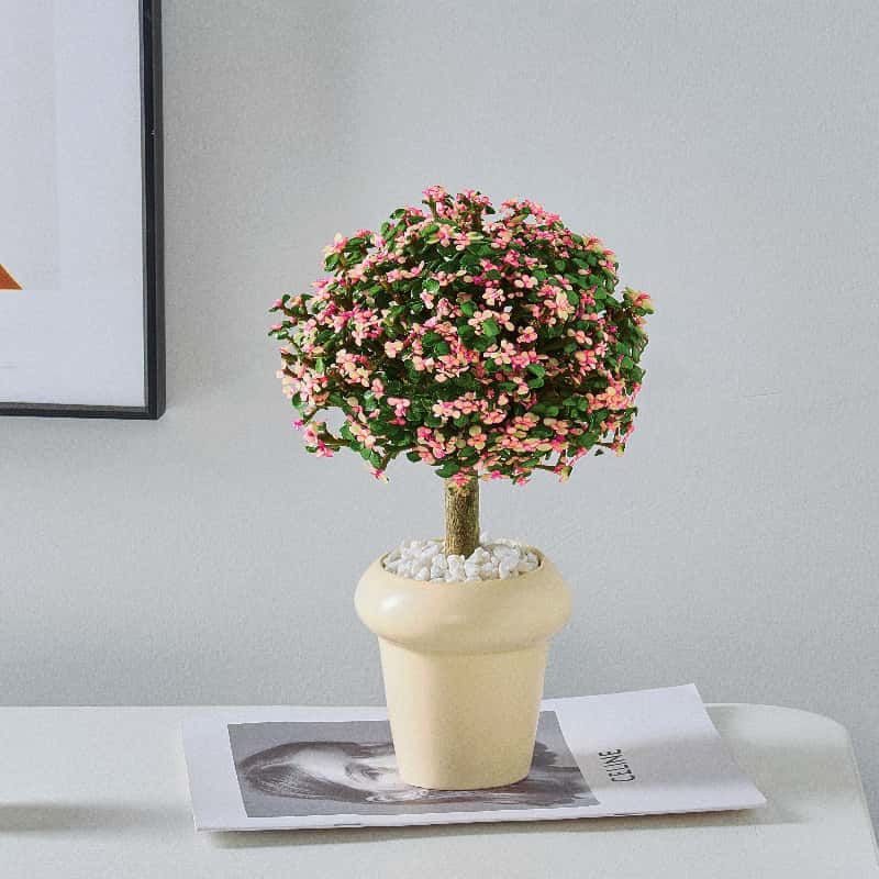 ●●황금가지와 옥잎 + 마이크 세면대 + 흰색 세면대 홀더 + 흰돌(무료 평면 쓰레기봉투)●●