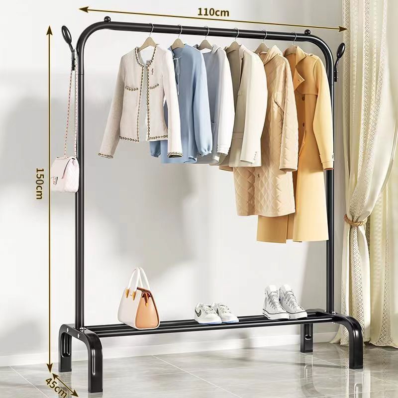 percha de ropa de piso vertical grosor grosor percha de ropa de casa dormitorio balcón barra de secado percha de ropa de secado percha