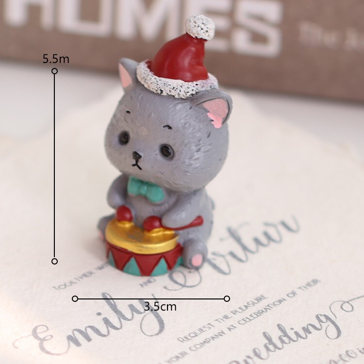 クリスマスクリエイティブ装飾イン樹脂装飾品雪だるまヘラジカ小さなペンダントアクセサリークリスマスツリーハンギングアクセサリー|undefined