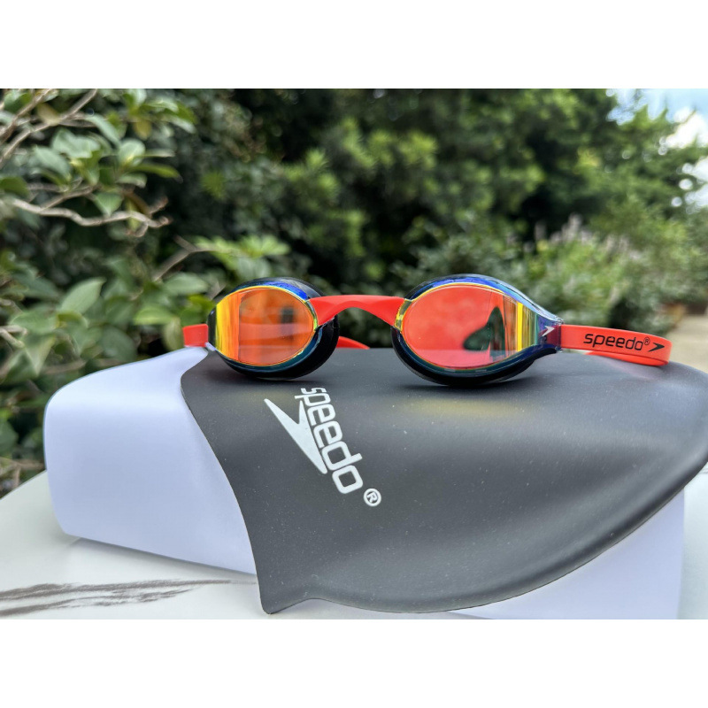 Speedo Speedo スイミングゴーグル プロレーシング トレーニング 競技 カラフルなコーティング 防水 防曇 高精細スイミングゴーグル|undefined