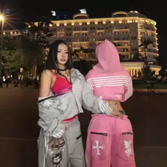 2025 Streetwear Digital Print Hooded Zip-Up Sweatshirt Set with Sweatpants for Men and Women - Y2K Trendy Athletic Loungewear