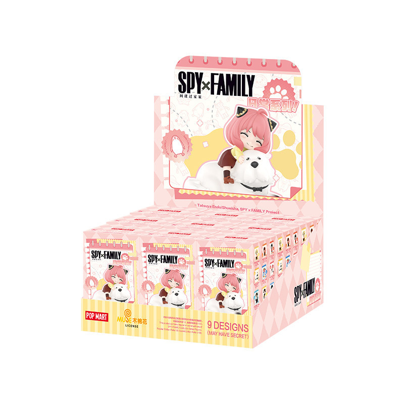 Bubble Mart Spy Play House Daily Series Figures Blind Box (9 models in the box)