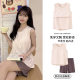 Pajamas with Chest Pad Women's Summer Vest Shorts Casual Loose Outwear Sleeveless Solid Color Home Wear Sports Suit