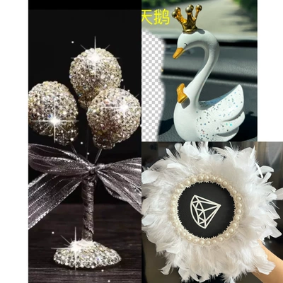 Car ornaments Wholesale - 79-diamond-ball-white-goose-anti-slip-mat