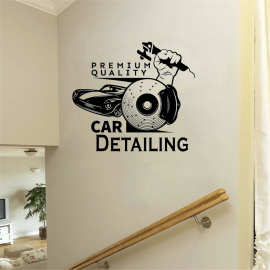 CAR DETAILING 汽车扳手CD贴花精雕wall decor跨境速卖通DW14458