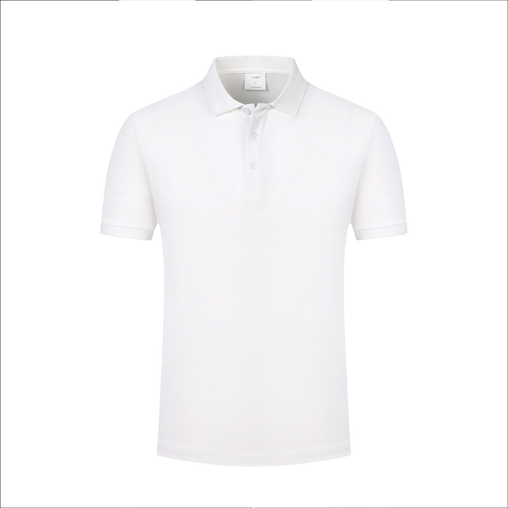 Camiseta de lana larga de amoníaco con solapa de algodón polo impresión de manga corta de verano nuevo grupo de hombres y mujeres ropa de trabajo camiseta publicitaria