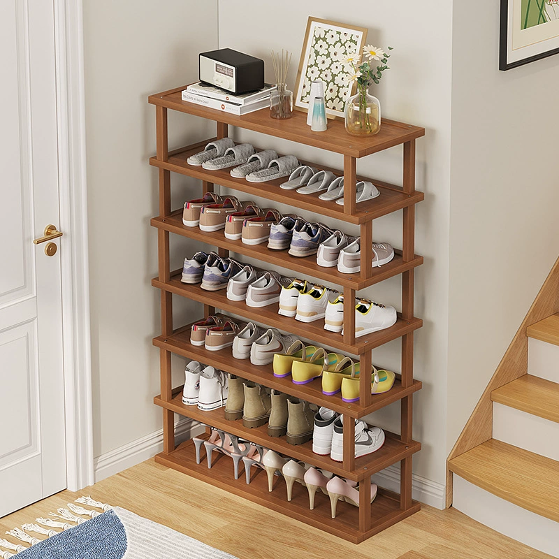 Простая кладка для обуви из бамбука