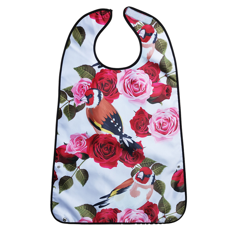 Suministro transfronterizo de Amazon Venta caliente babero para los ancianos comiendo babero de enfermería babero adulto en stock