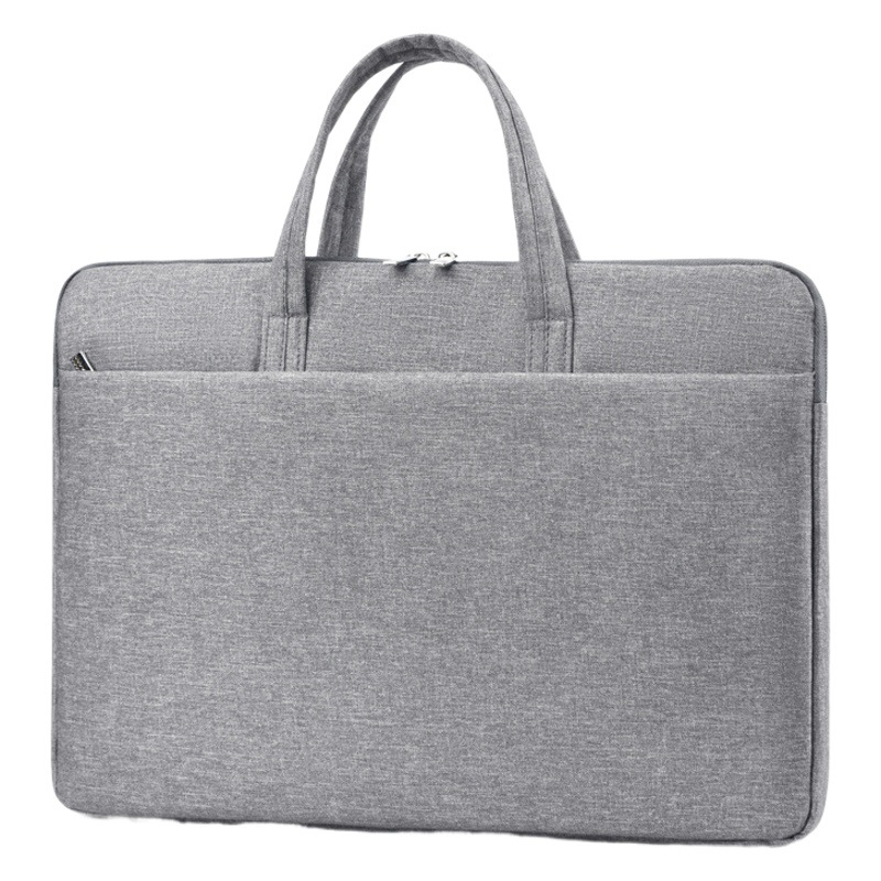 Lightweight laptop bag 14-inch 15.6-inch Oxford cloth briefcase ipad storage bag logo