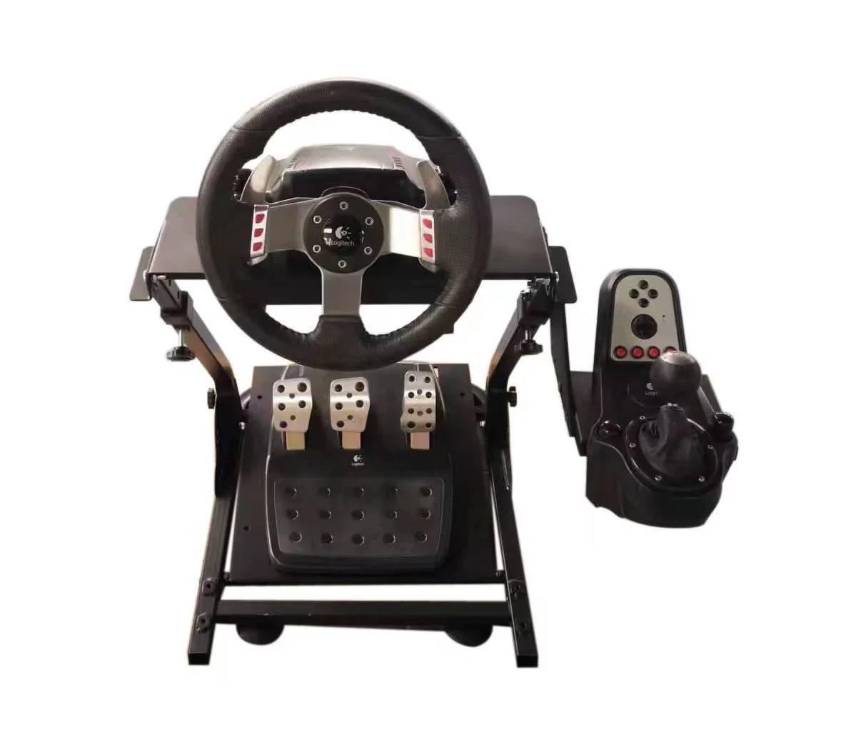 Складной гоночный игровой руль сиденье поддержка G27 G29 T300RS T500RS FANATEC