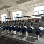 8头电脑绣花机成衣帽子 多功能多头刺绣机高速 8头12针电脑绣花机