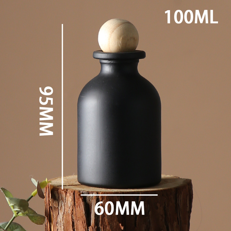 INS de moda botella de aromaterapia botella de fragancia volátil de vidrio fragancia de ratán sin fuego botella vacía de vientre grande SY219