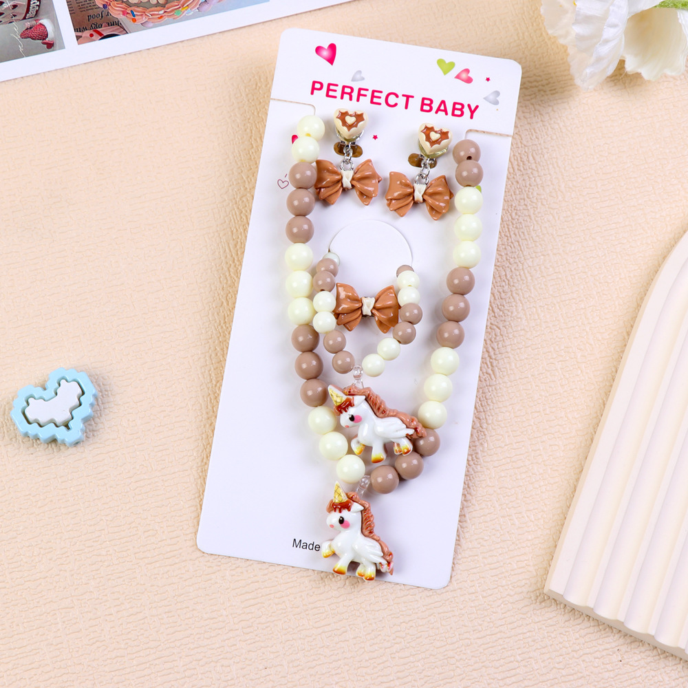 밀크커피컬러 유니콘 5종세트 [종이카드 포함]