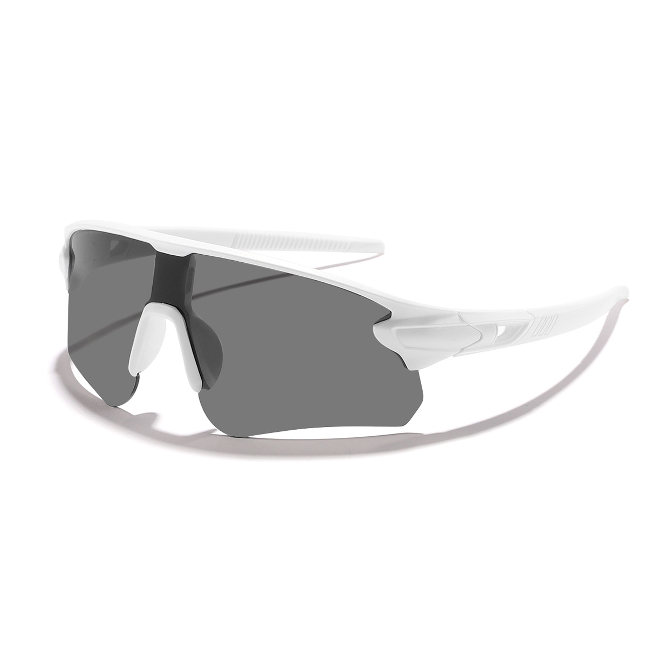 Nuevas gafas de ciclismo deportivas al aire libre transfronterizas para hombres y mujeres, gafas de sol de protección solar de medio marco de colores Sunglass image 13