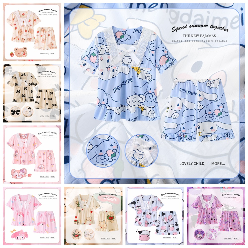 Children's summer thin pijama