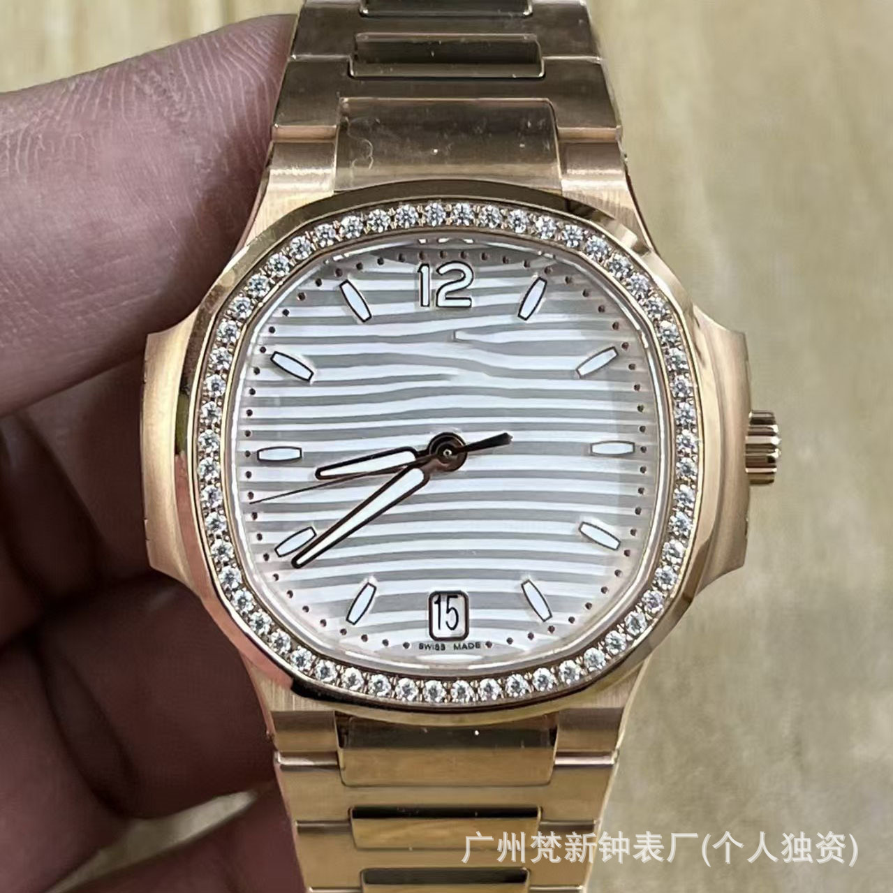 3K Factory 7118 Series Nautilus Women's Mechanical Watch Fully Automatic Waterproof Luminous Fashion Nautilus 7118 Watch