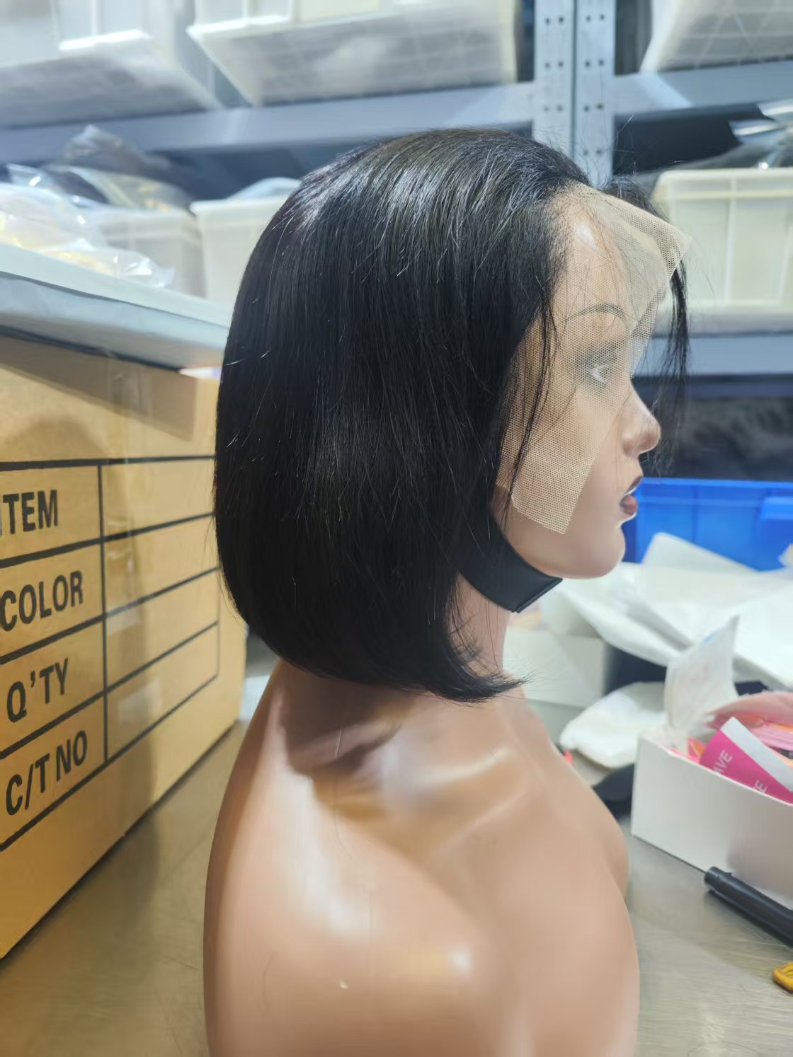 Short Straight Hair Wig Hairstyle Real Hair Hair Material Casual, Holiday, Street Occasion Unisex Simple Style Casual Holiday Street Real Hair Short Straight Hair Wigs