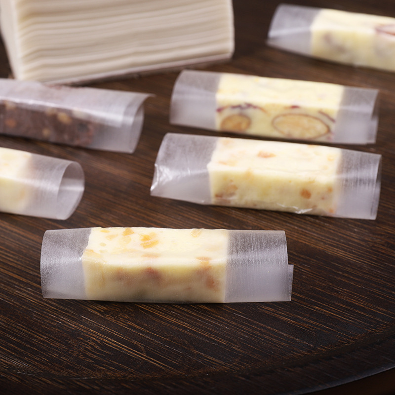 食用もち米紙、食用ロバ皮ゼラチンペースト、ベーキング用特製ヌガー包装紙、薬用としても使用できる砂糖コーティング紙|undefined