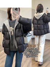 90��Ѽ�޷�������ƴ����֯��ñ���������޷�����Ů2025��G112712